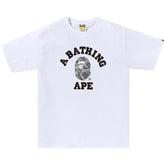 BAPE Digital Camo College Tee White
