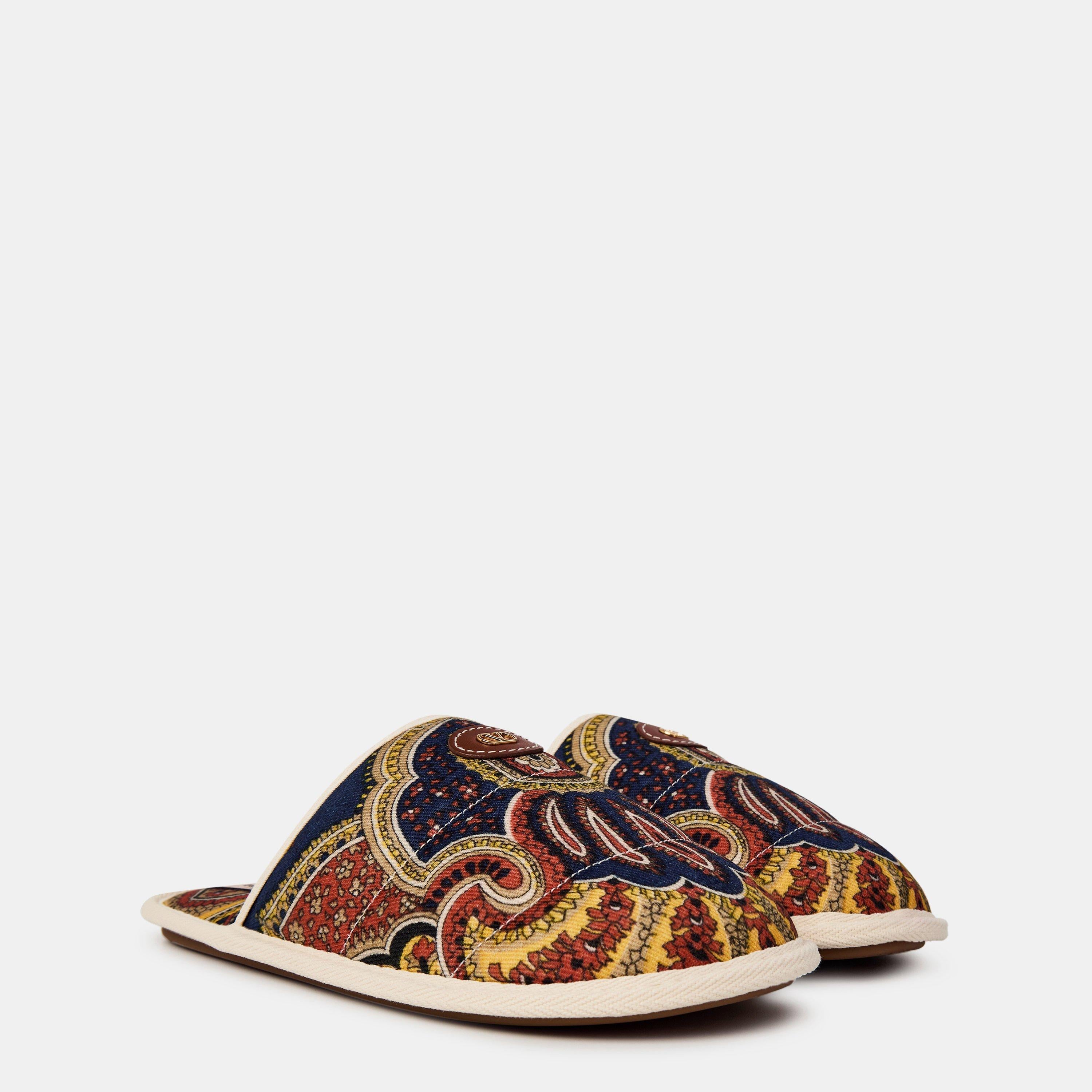 Men's Chambre Print Flat Mules