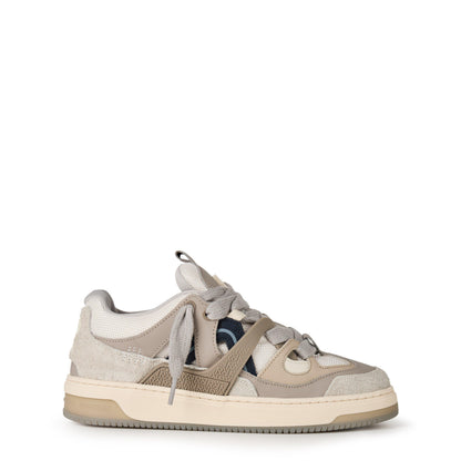 Bully Panelled Canvas Sneakers