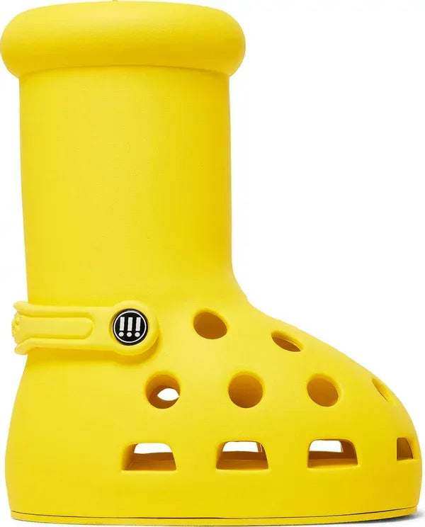 MSCHF Big Red Boot 'Yellow' x Crocs