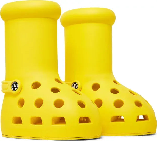 MSCHF Big Red Boot 'Yellow' x Crocs