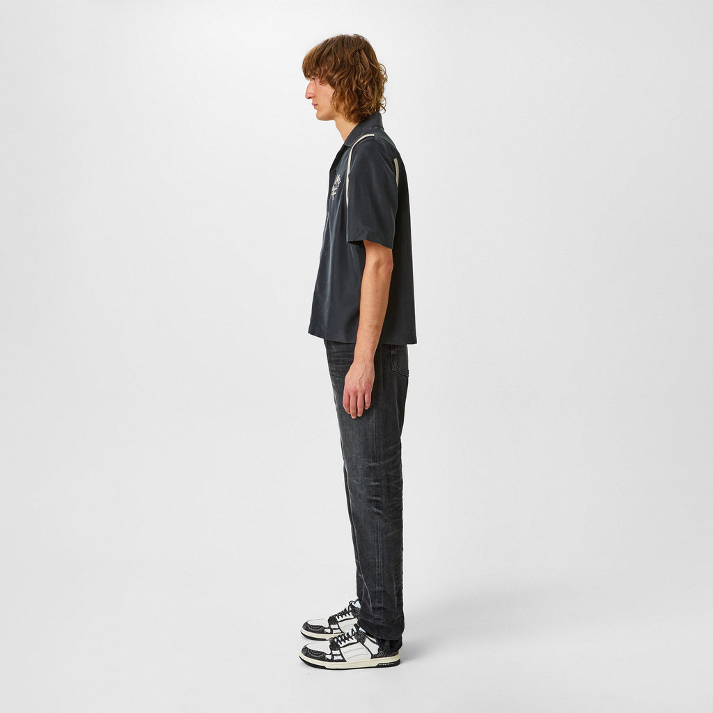 Bandana Denim Skel Low Top Trainers