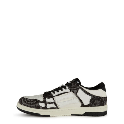 Bandana Denim Skel Low Top Trainers
