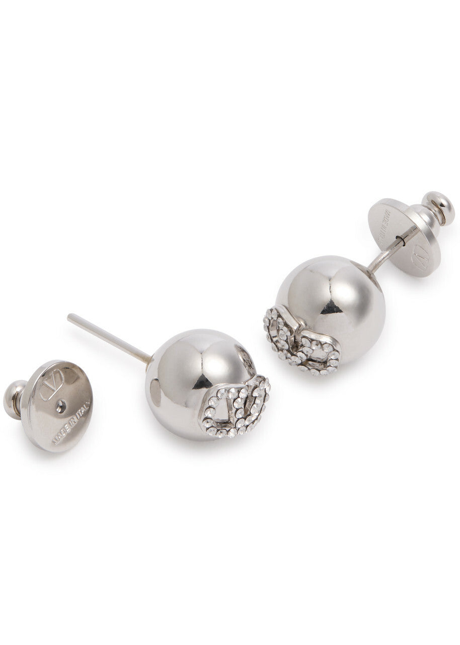 Vlogo Crystal-embellished Stud Earrings