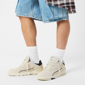 Mens Baseball-Inspired Area Low Trainers