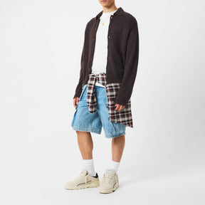 Mens Baseball-Inspired Area Low Trainers