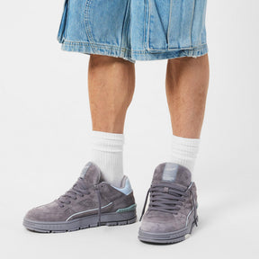 Mens Baseball-Inspired Area Low Trainers