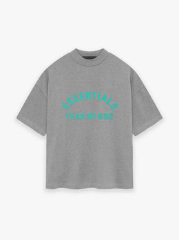 Essentials Tee FW23 - Dubai Exclusive Dark Heather Oatmeal