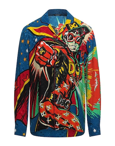 DOLCE&GABBANA PATTERNED SHIRTS