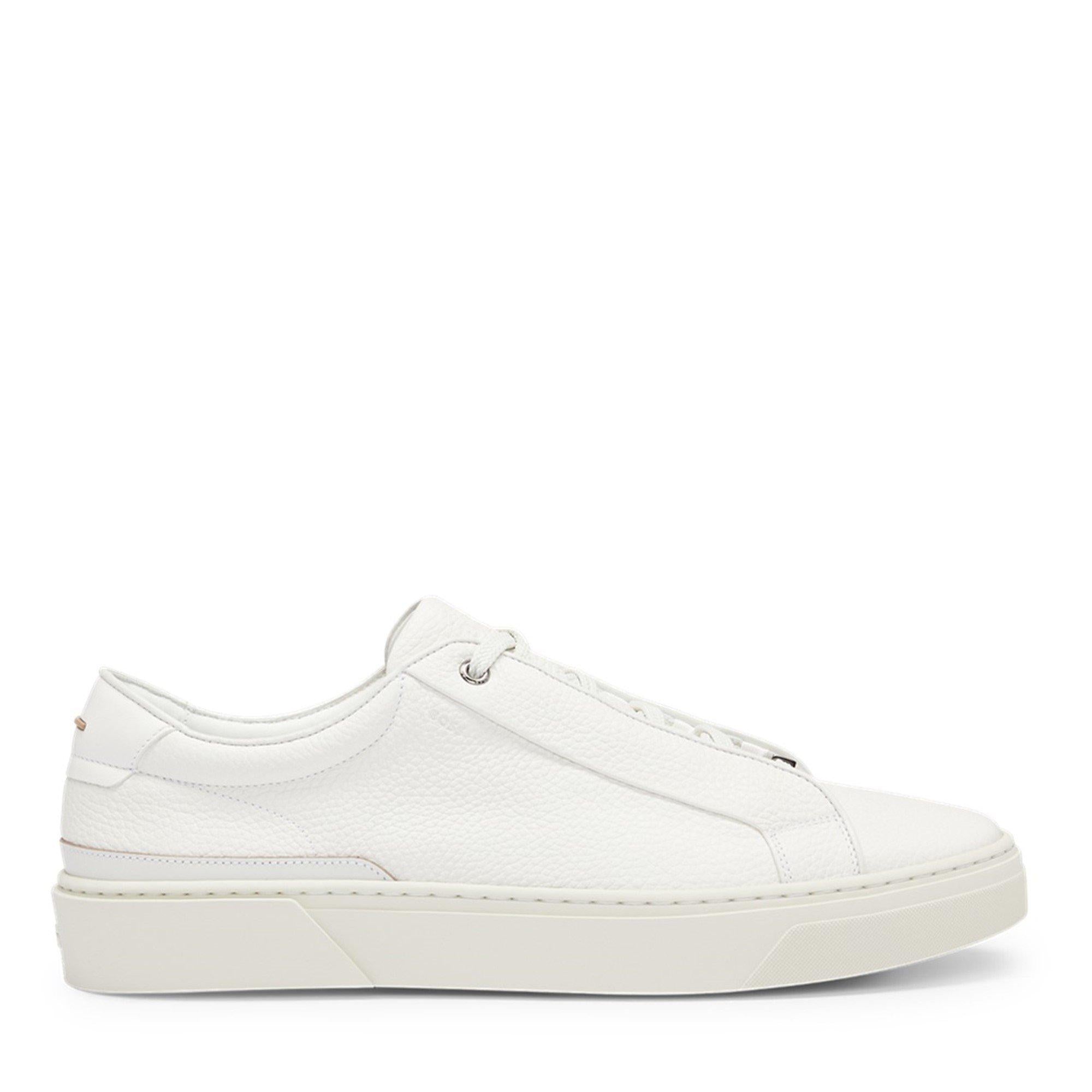 Gary Grained Leather Trainer