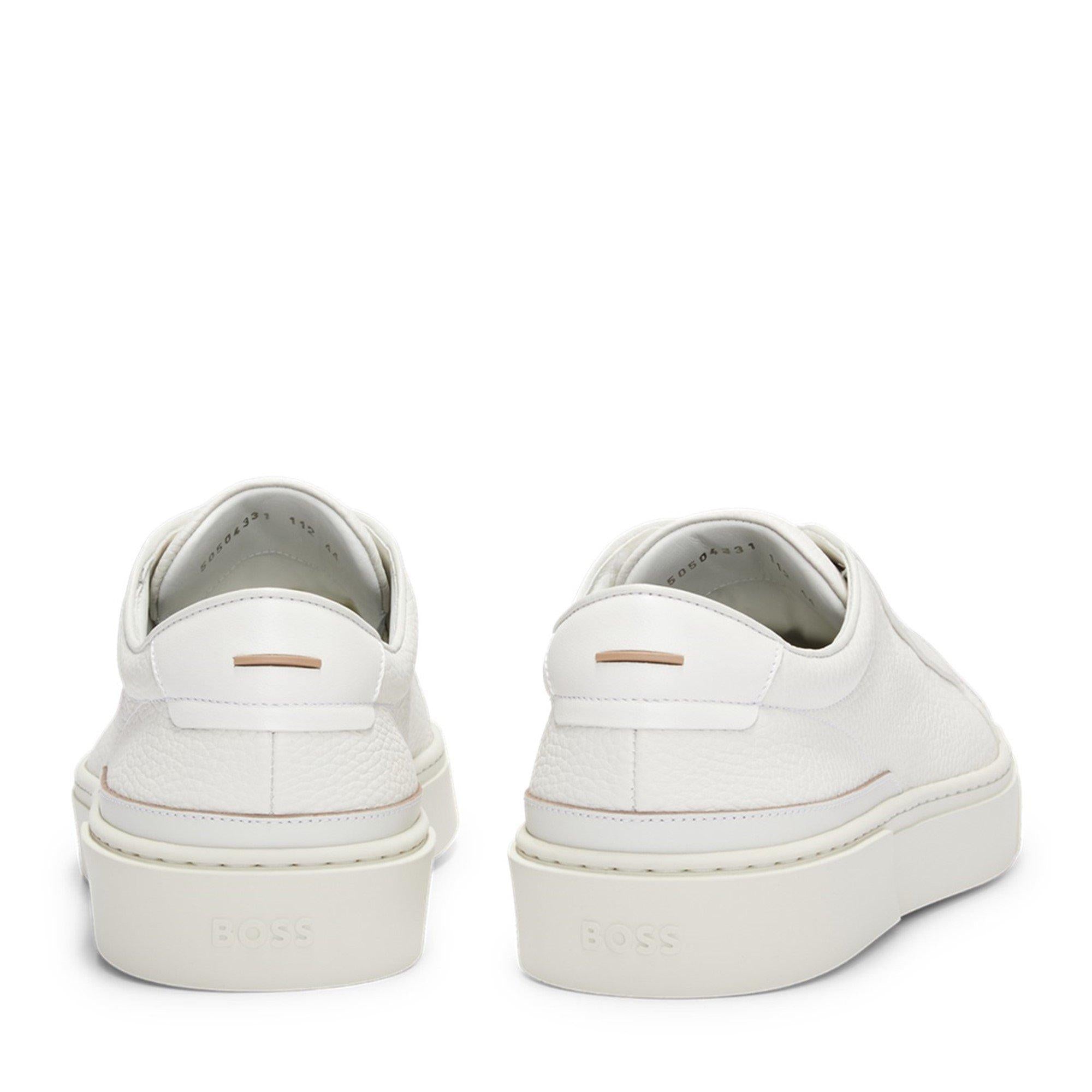 Gary Grained Leather Trainer