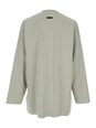 Fear of god Grey T-shirt with Eternal Print on the Front and Logo Patch on the Back in Cotton Man