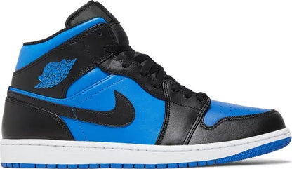 Air Jordan 1 Mid 'Black Royal Blue'