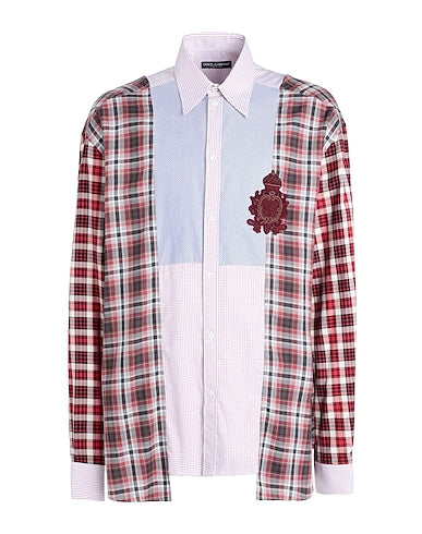 DOLCE&GABBANA CHECKED SHIRTS