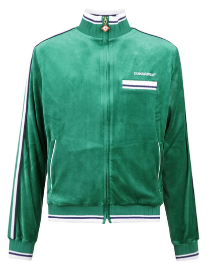 Casablanca Velour Track Jacket