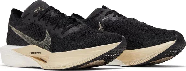 ZoomX VaporFly Next% 3 'Black Metallic Gold Grain'