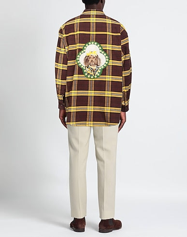 PALM ANGELS CHECKED SHIRTS