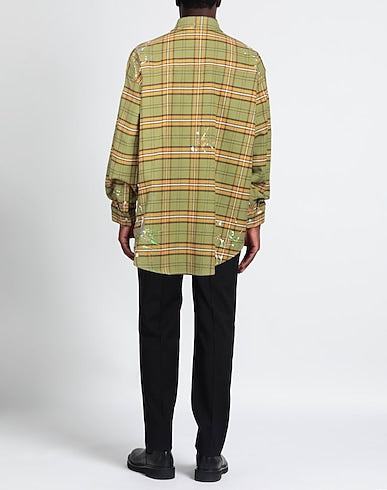 PALM ANGELS CHECKED SHIRTS