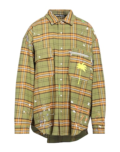 PALM ANGELS CHECKED SHIRTS