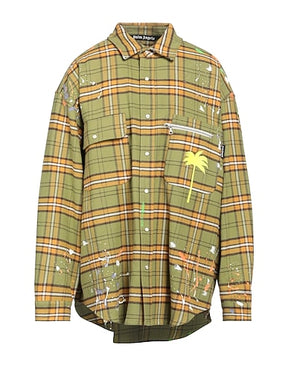 PALM ANGELS CHECKED SHIRTS