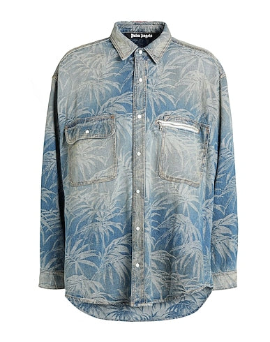 PALM ANGELS DENIM SHIRTS