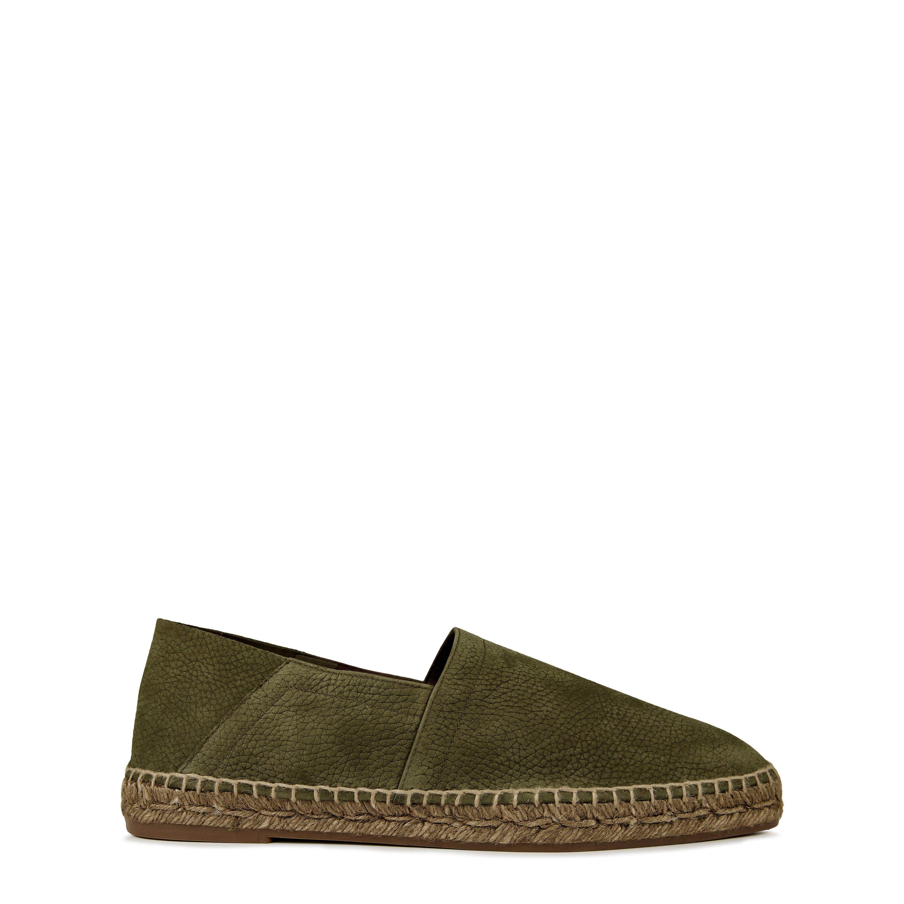 Leather Espadrilles