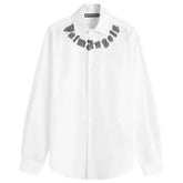 Palm Angels Neck Logo Classic Shirt
