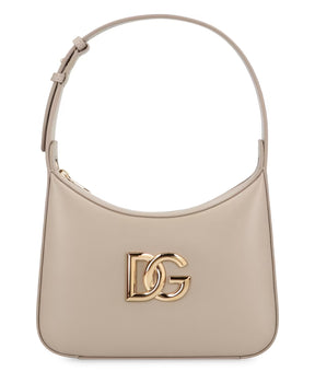 Leather Shoulder Bag with Adjustable Handle