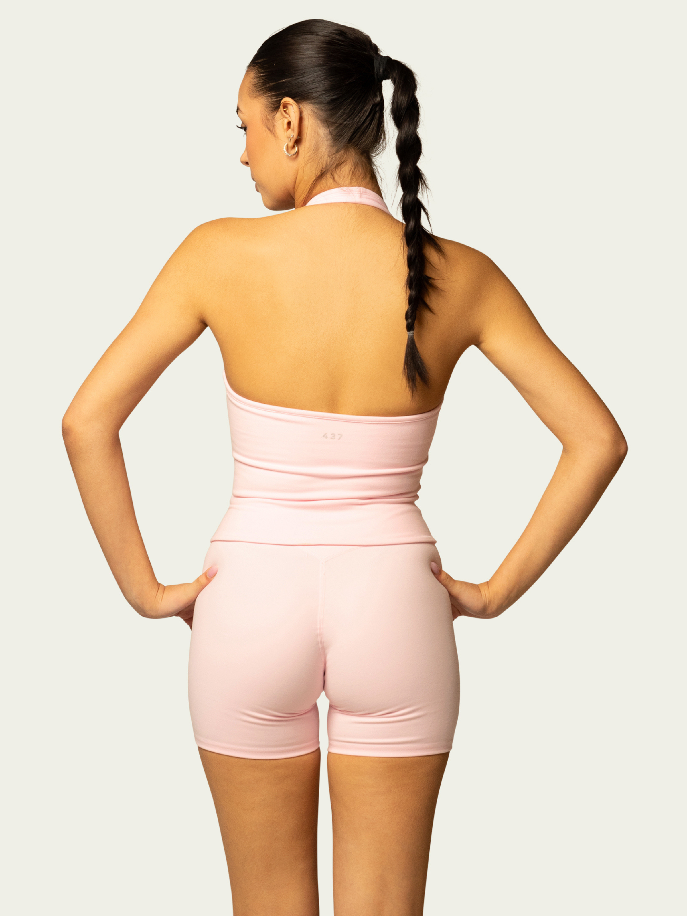 The Halter Tank / Powder-Pink