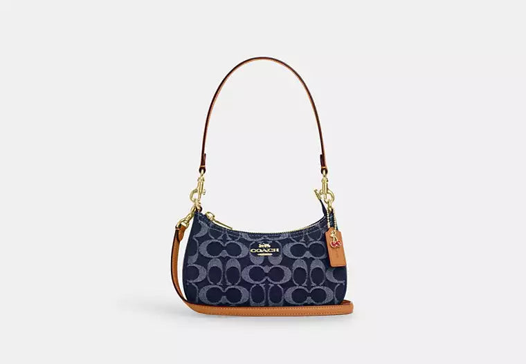 Coach Teri Mini Crossbody Bag In Signature Denim - Bags | Shop From The Mirage