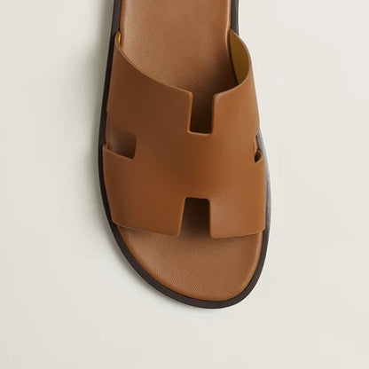 Hermes Izmir Sandal in Gold