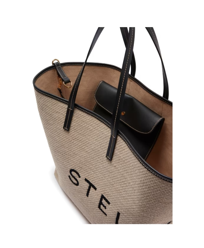 Jacquard Logo Shopper Bag