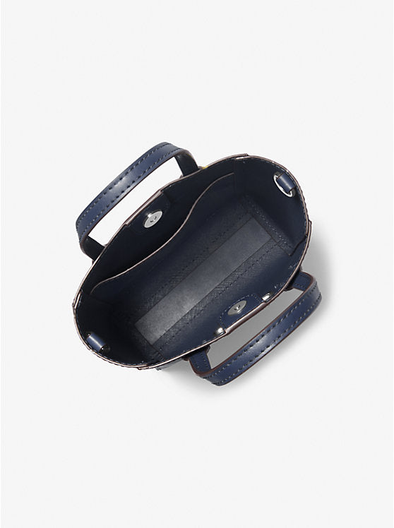 Vincent Extra-Small Saffiano Leather Crossbody Bag With Card Case