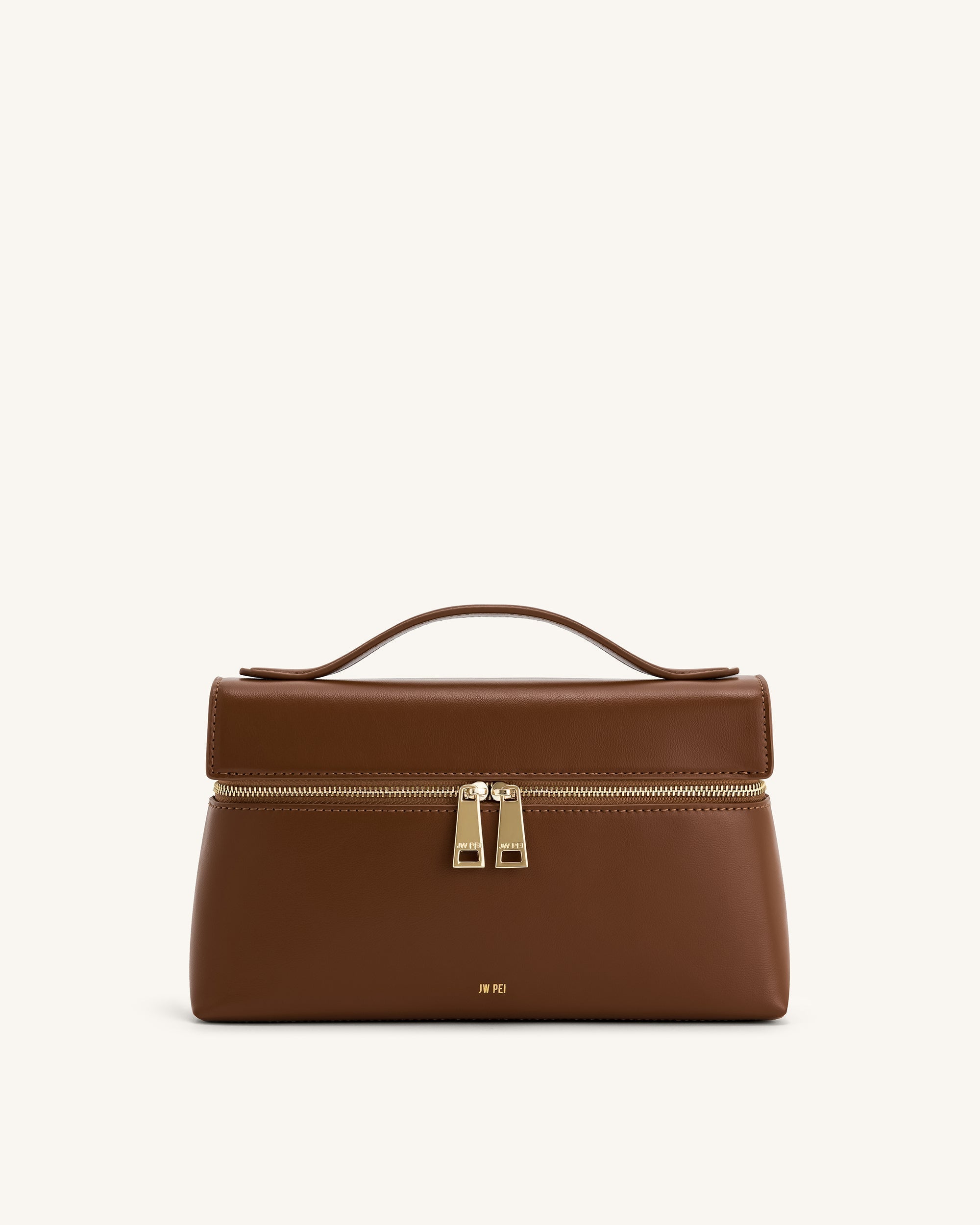 Thea Top Handle Bag - Mocha Brown