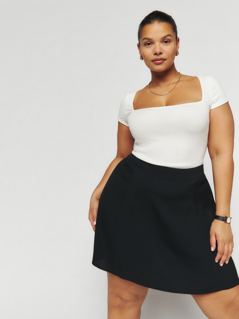 Flounce Skirt Es