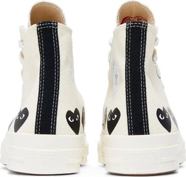 Converse x PLAY Comme des Garçons Chuck 70 Multi Heart High 'Beige'