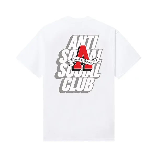Anti Social Social Club x 2 Tone Easy A Tee 'White'