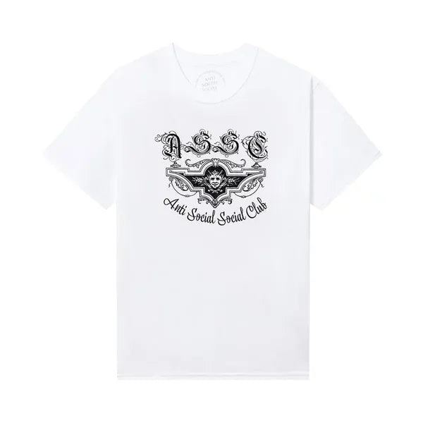 Anti Social Social Club x 2 Tone Feast Or Famine Tee 'White'