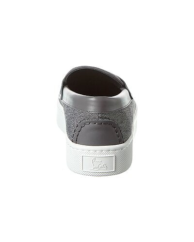 Paqueboat Canvas & Leather Platform Loafer