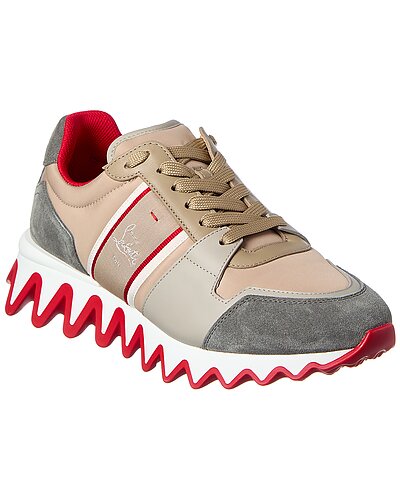 Nastroshark Leather & Nylon Sneaker