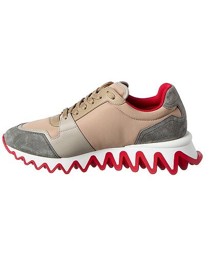 Nastroshark Leather & Nylon Sneaker