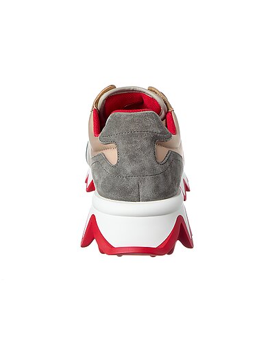 Nastroshark Leather & Nylon Sneaker