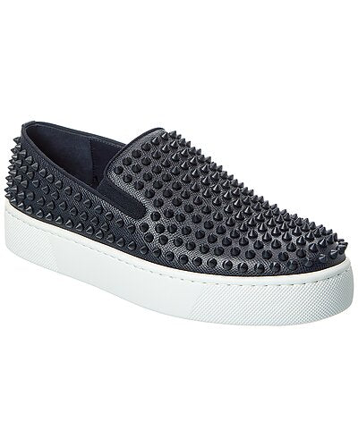 Leather Slip-On Sneaker