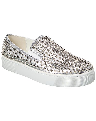 Spikeboat Leather Slip-On Sneaker