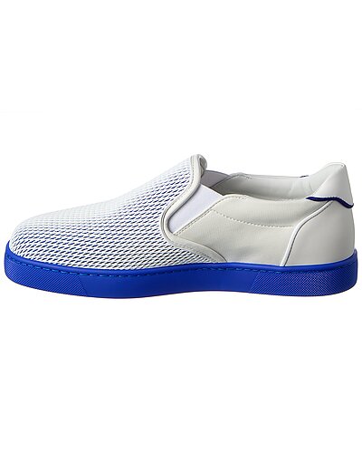 Sailor Boat Orlato Canvas & Leather Slip-On Sneaker