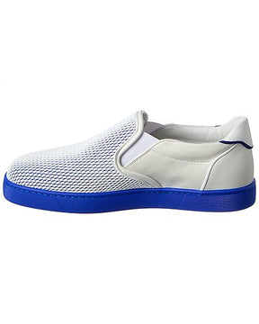 Sailor Boat Orlato Canvas & Leather Slip-On Sneaker