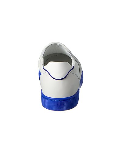 Sailor Boat Orlato Canvas & Leather Slip-On Sneaker