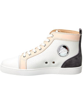 Leather & Suede High-Top Sneaker