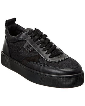 Happyrui Canvas & Leather Sneaker