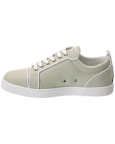 Varsijunior Gabardine & Leather Sneaker